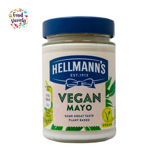 [Best Before 30-Nov-2024] Hellmann's Vegan Mayonnaise 270g เฮลแมนส์ มายองเนสมังสวิรัติ 270กรัม