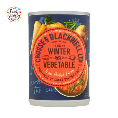 Crosse & Blackwell Winter Vegetable Soup 400g ครอส แอนด์ แบล็กเวล วินเทอน์ เวดเจทเทเบิ้ลส์ 400กรัม