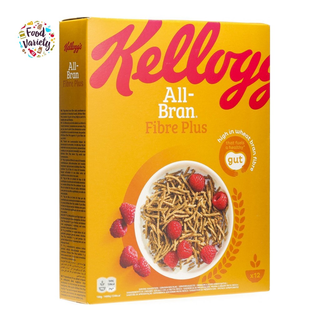 Kellogg's All-Bran Fibre Plus Breakfast Cereals 500g