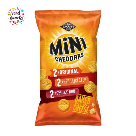 Jacobs Mini cheddars 6 Variety Pack 138g