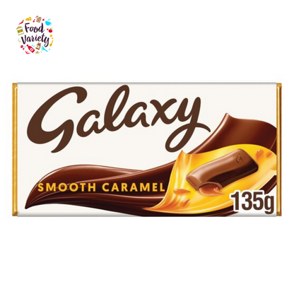 Galaxy Smooth Caramel 135g กาแล็กซี่ ช็อคโกแลตสอดไส้คาราเมล 135กรัม