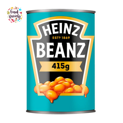 Heinz Baked Beans 415g ไฮนซ์ เบคบีน ถั่วอบในซอสมะเขือเทศ 415ก