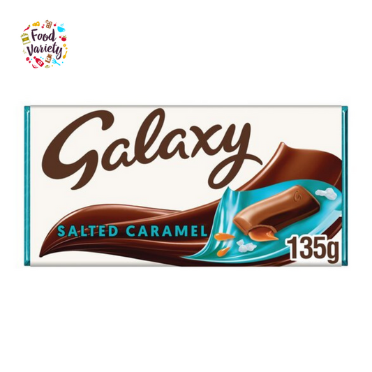 Galaxy Salted Caramel 135g กาแล็กซี่ ช็อกโกแลตนมสอดไส้ซอลท์เท็ดคาราเมล 135กรัม