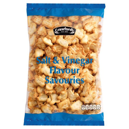 [Best Before 29-Apr-2023] Crawford’s Salt & Vinegar Flavour Savouries 250g ครอว์ฟอร์ด รสเกลือและน้ำส้มสายชู 250g