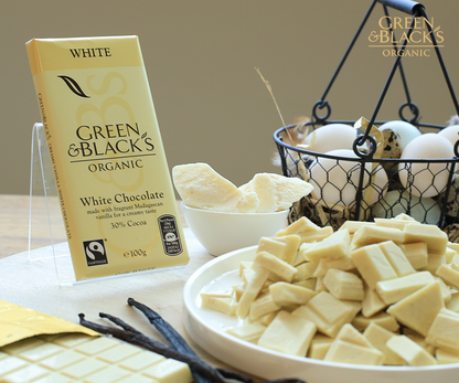 Green & Black's Organic White Chocolate 90g
