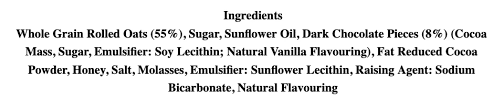 Nature Valley Crunchy Oats & Dark Chocolate 210g