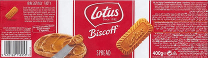 [BestBefore-14Sep2025] Lotus Biscoff Caramelised Smooth Bread Spread 400g