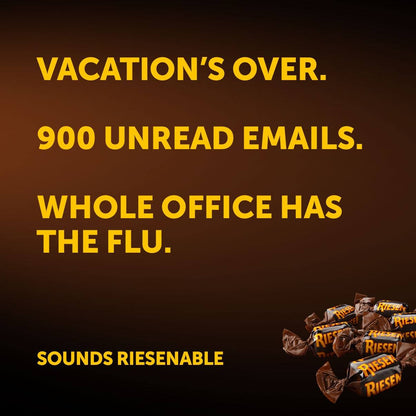 Riesen Dark Chocolate Chewy Toffee Bag 110g