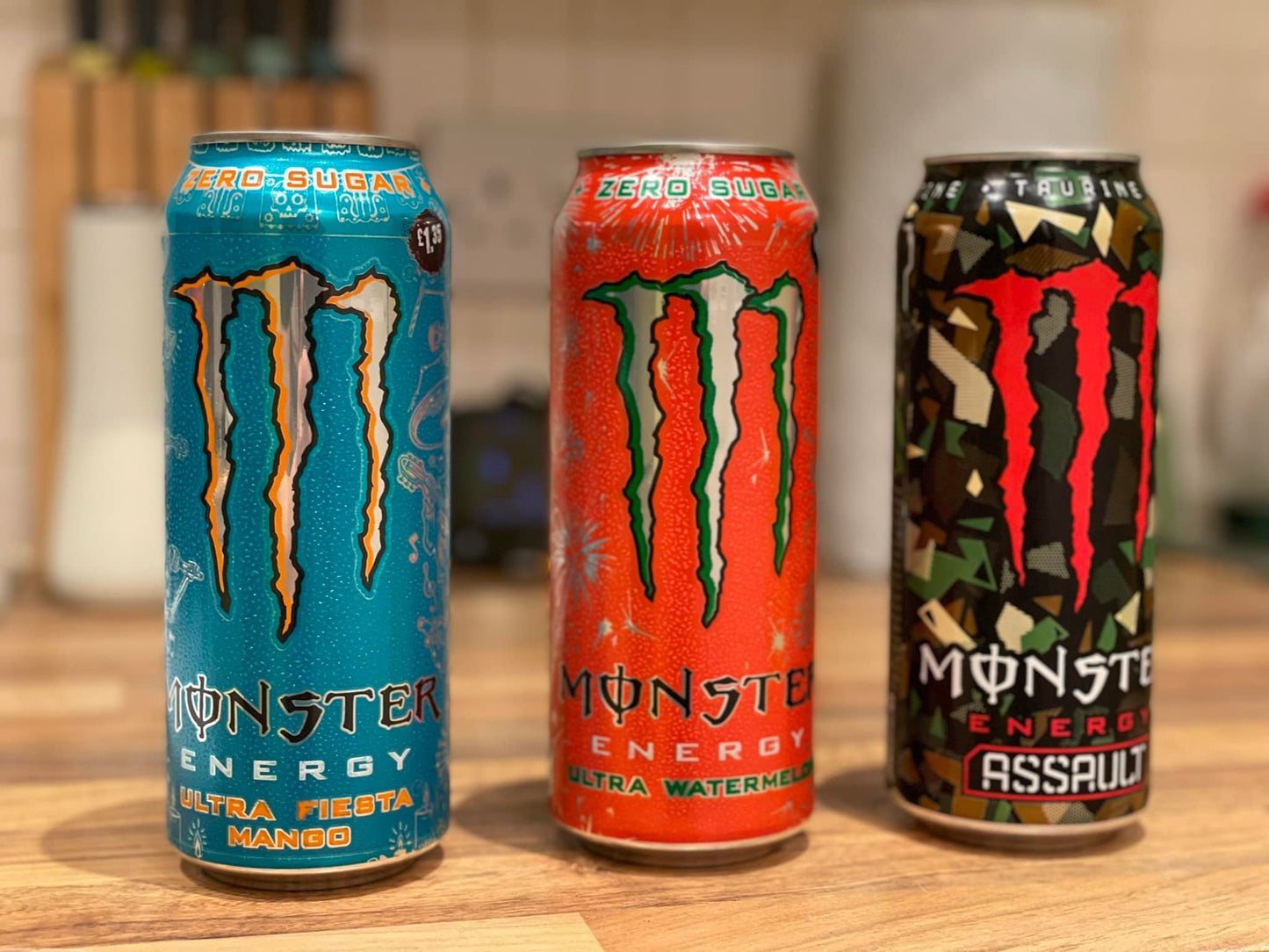 Monster Energy Drink 500ml มอนสเตอร์เครื่องดื่มให้พลังงาน 500 มิลลิลิตร