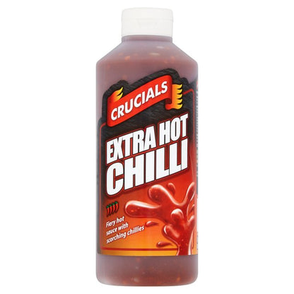 [Best Before 31-Jan-2025] Crucials Extra Hot Chilli Sauce 500ml ครูเชียลส์ เอ็กซ์ตร้า ฮอท ชิลลี่ ซอส 500 มิลลิลิตร