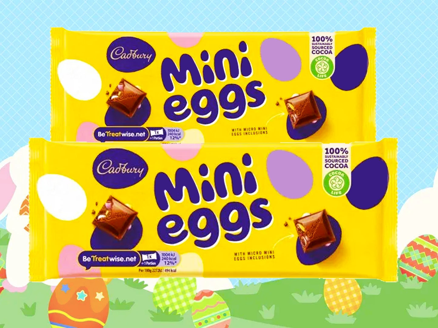 [BestBefore-31Jul2025] Cadbury Mini Eggs Chocolate Bar 110g