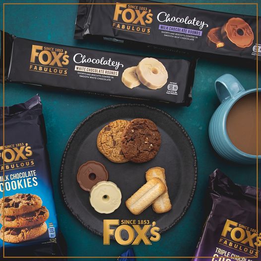 Fox's Milk Chocolate Cookies 180G