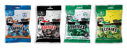 Walker's Nonsuch Treacle Toffees 150g วอล์คเกอร์ ท็อฟฟี่ รสเทรอาเคิลรสจืด 150 กรัม