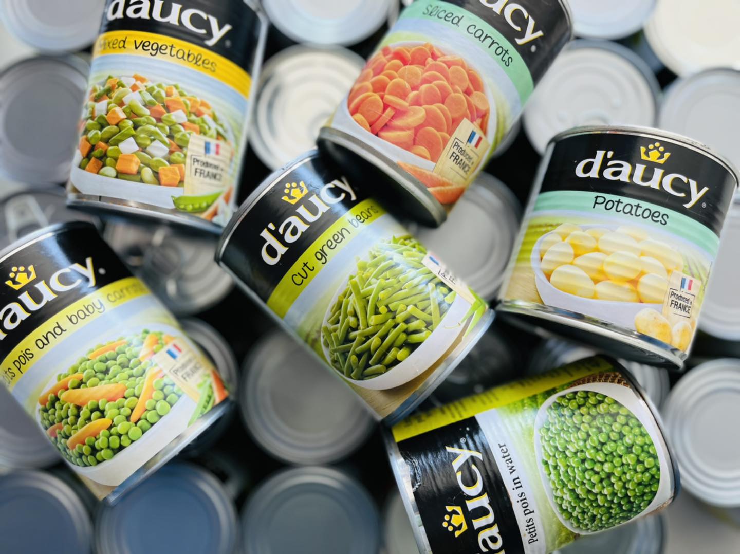 D'aucy sliced carrots 400g