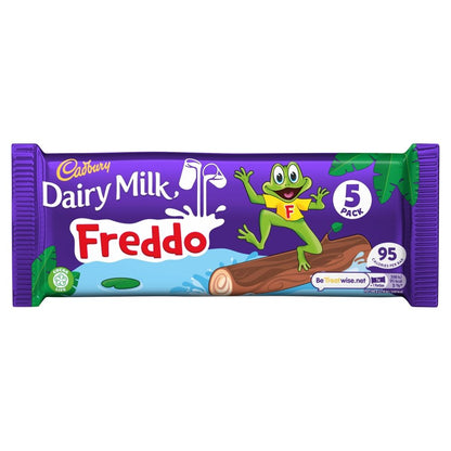 Cadbury Dairy Milk Freddo 5 pack 90g แคดเบอรี่ แดรี่ มิลค์ เฟรดโด 5 แพ็ค 90g