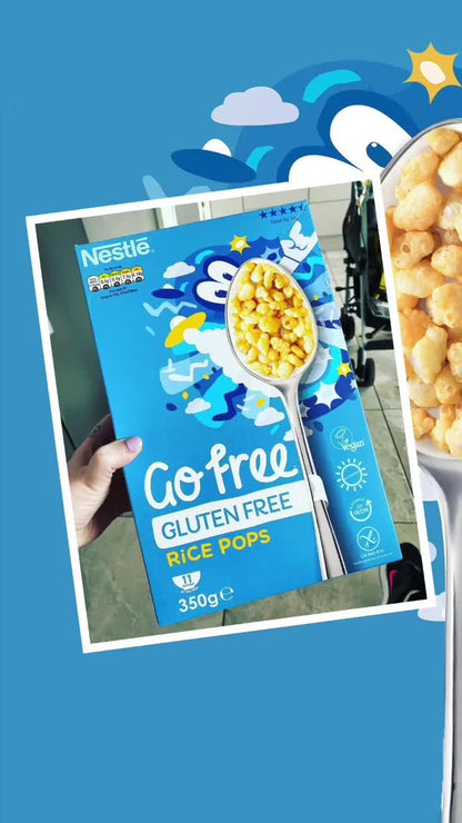 Nestle Gofree Gluten Free Rice Pops 350G