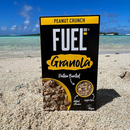 Fuel Peanut Crunch Granola Protein Boosted 400g ฟิว ถั่วลิสงค์ ครันช์ กราโนล่า โปรตีน บูสท์ 400 กรัม