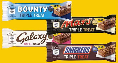 Snickers Triple treat Fruit Nut & chocolate 128g