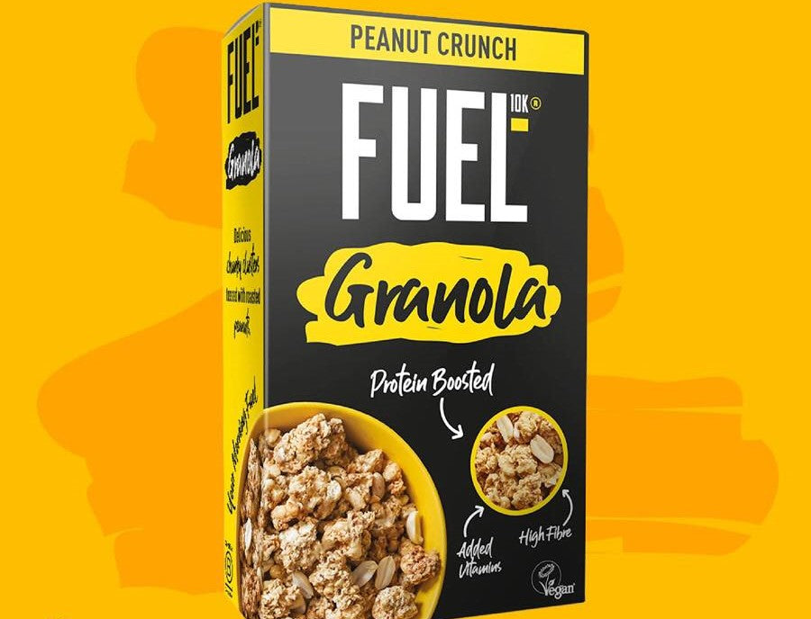 Fuel Peanut Crunch Granola Protein Boosted 400g ฟิว ถั่วลิสงค์ ครันช์ กราโนล่า โปรตีน บูสท์ 400 กรัม