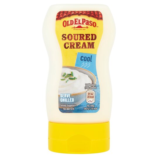 [BestBefore-31Aug2025] Old El Paso Squeezy Sour Cream Cool 230G