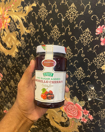 Stute No Sugar Added Morello Cherry Jam 430g