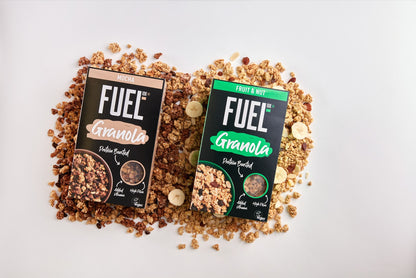 Fuel Peanut Crunch Granola Protein Boosted 400g ฟิว ถั่วลิสงค์ ครันช์ กราโนล่า โปรตีน บูสท์ 400 กรัม