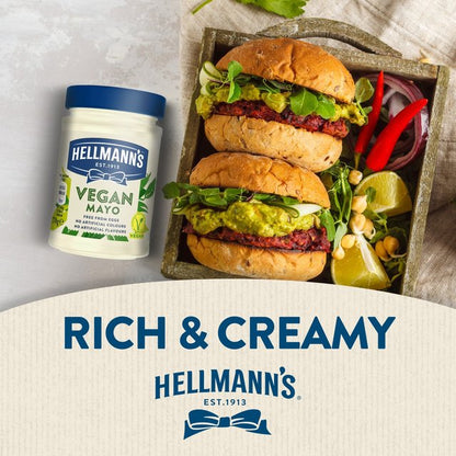 [Best Before 30-Nov-2024] Hellmann's Vegan Mayonnaise 270g เฮลแมนส์ มายองเนสมังสวิรัติ 270กรัม