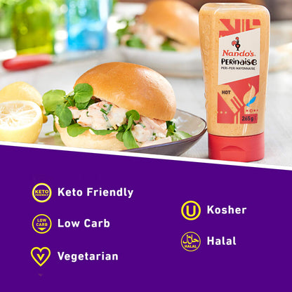 Nando’s Perinaise Peri-Peri Hot Mayonnaise 265g