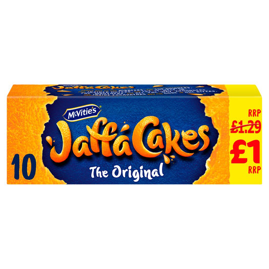 Mcvities Jaffa Cakes The Original 10 Cakes 106g
