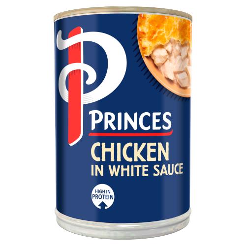 Princes Chicken in White Sauce 392g ปริ๊นส์ อกไก่ในน้ำซอสขาว 392กรัม