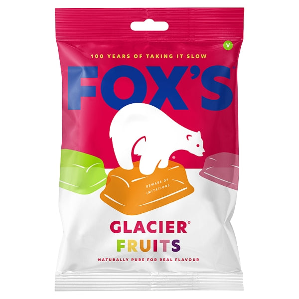 Fox's Glacier Fruits 200G ฟ็อกส์ ลูกอมกลาเซียร์ รสผลไม้ 200กรัม