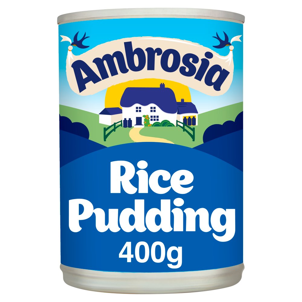 Ambrosia Rice Pudding 400g แอมโบรเซียพุดดิ้งข้าว 400 กรัม