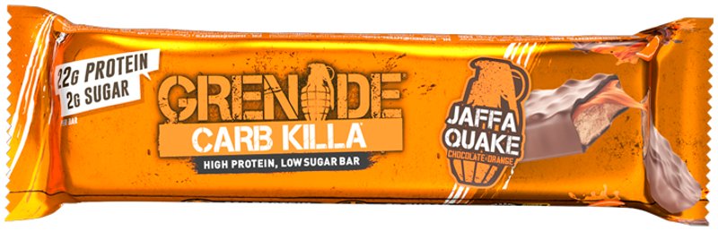Grenade High Protein Bar Jaffa Quake Chocolate Orange 60g