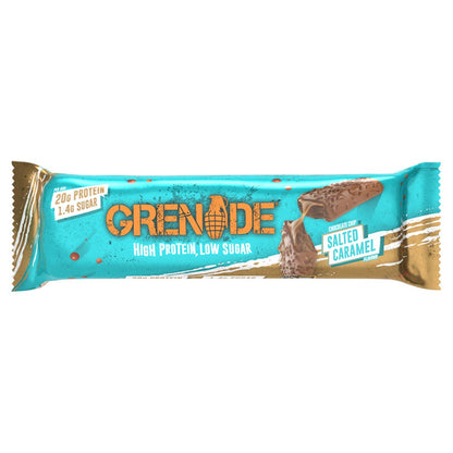 Grenade Carb Killa High Protein Bar Salted Caramel 60g เกรนเนต โปรตีนบาร์ รสคาราเมลเค็ม 60 กรัม