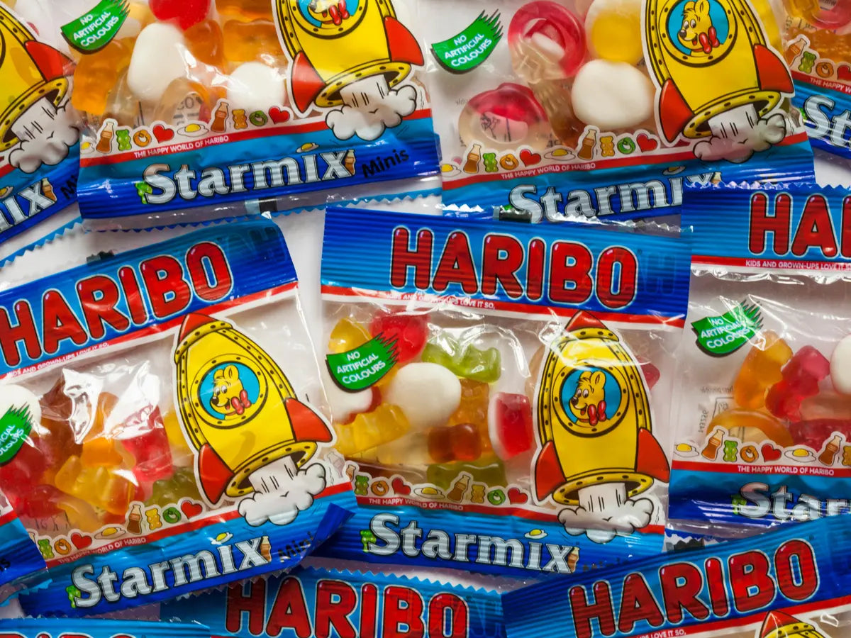 Haribo Starmix With Fruit Juice Jelly 140g