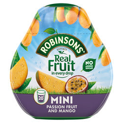 Robinsons Real Fruit Squash’d Passion Fruit and Mango 66ml โรบินสันส์ เรียลฟรุต รสเสาวรสและมะม่วง (Rebranded to mini)