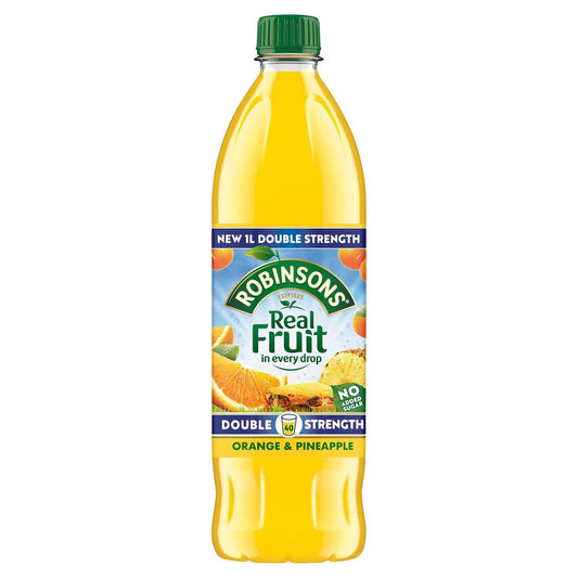 Robinsons Double Strength Orange & Pineapple 1l โรบินสัน ดับเบิ้ล สเตรงท์ ส้ม & สับปะรด1l