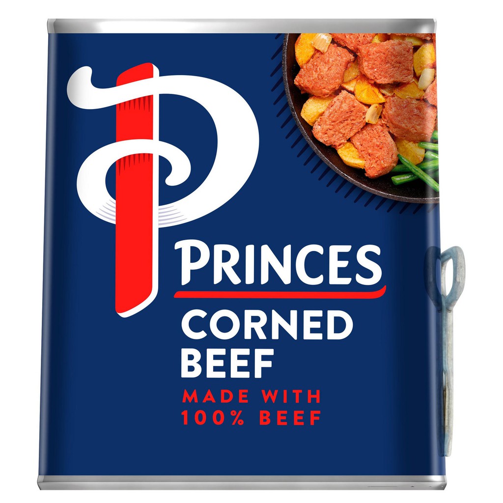 Princes Corned Beef 340g ปริ๊นท์ คอร์เนดเนื้อ 340 กรัม