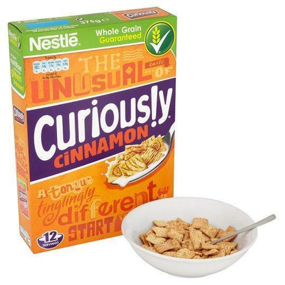 Nestle Curiously Cinnamon Cereal 375G  เนสท์เล่ ซีเรียล ซินนามอน 375กรัม