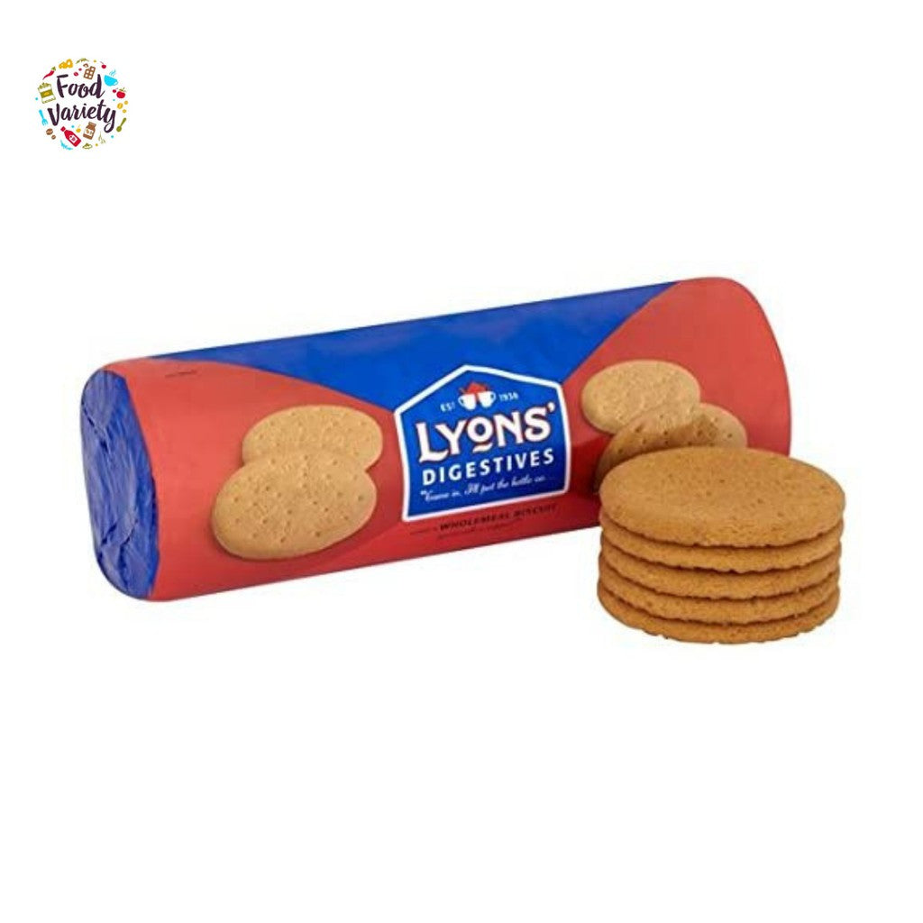 Lyons' Digestives 400g ไลออนส์ ไดเจสทีฟ 400 กรัม