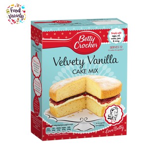 Betty Crocker Velvety Vanilla Cake Mix 425g