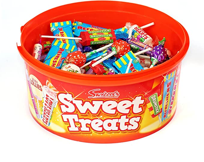 Swizzels Sweet Treats Tub Box 600g