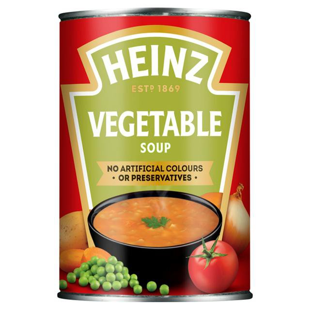 Heinz Vegetable Soup 400g ไฮนซ์ ซุปผักพร้อมบริโภค 400g