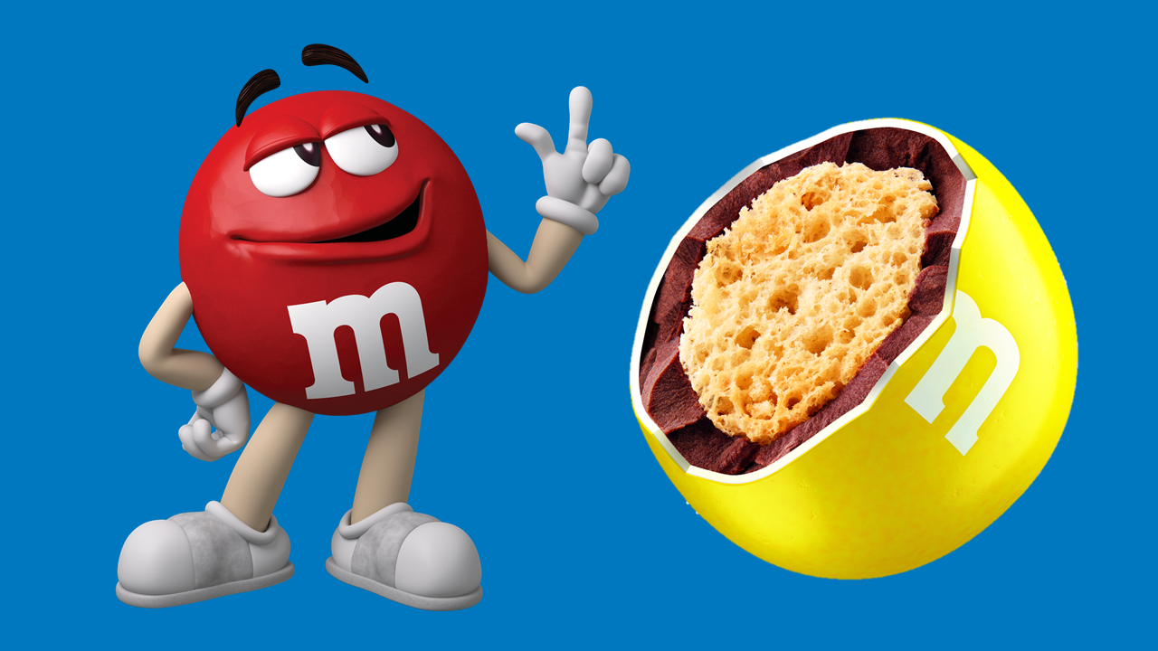 M&M's Crispy Treat Bag 77g	เอ็ม แอน เอ็ม ข้าวพองเคลือบช็อกโกแลตนม แบบถุง 77กรัม