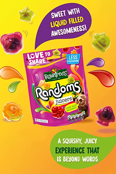 [BestBefore-31Jul2025] Rowntrees Random Juice Jelly  140G
