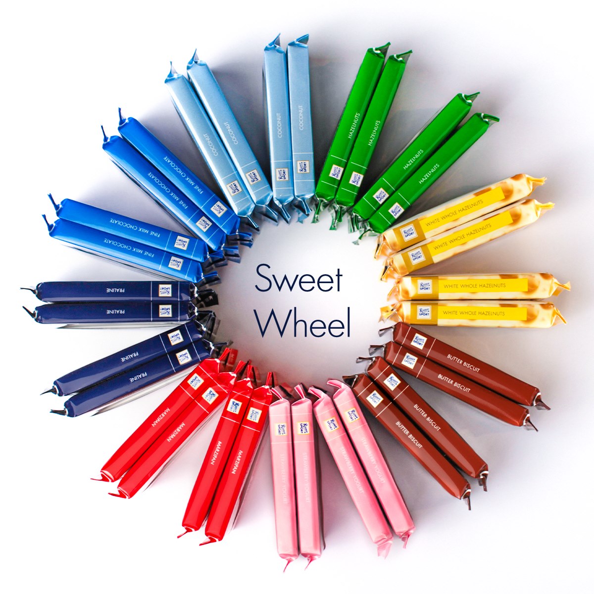 Ritter Sport Alpine Milk Chocolate 100g