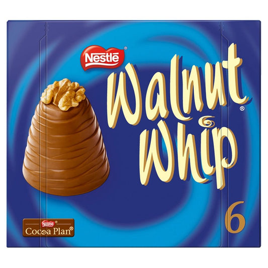 Nestle Walnut Whip 6 Pack 180g
