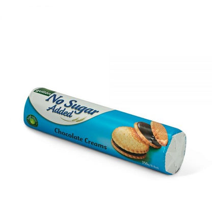 Gullon No Added Sugar Chocolate Cream Sandwich Cookies 250g กัลลอน ไม่เติมน้ำตาลคุกกี้แซนวิชครีมช็อกโกแลต 250g