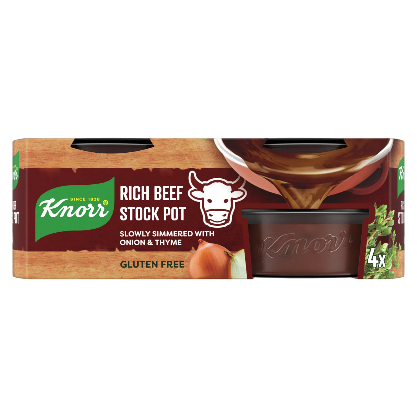Knorr Beef Stock Pot (4x28g) 112g