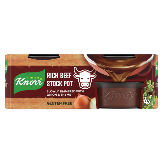 Knorr Beef Stock Pot (4x28g) 112g